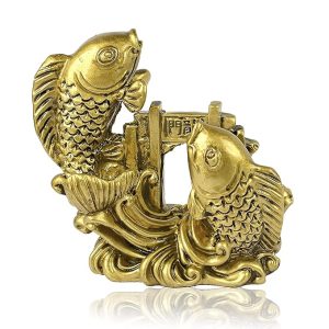 Feng Shui Double Fish Showpiece