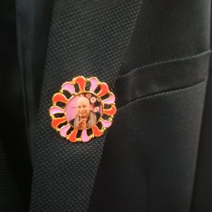 Guruji Swaroop Brooch