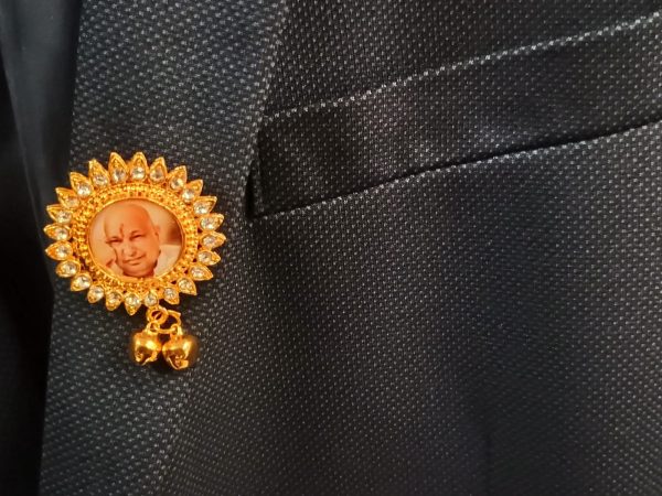 Guruji Swaroop Brooch