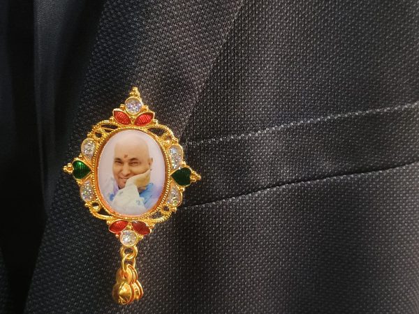 Guruji Swaroop Brooch