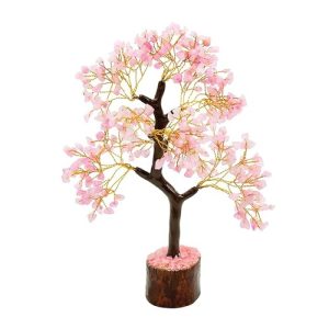 Rose Quartz Crystal Tree
