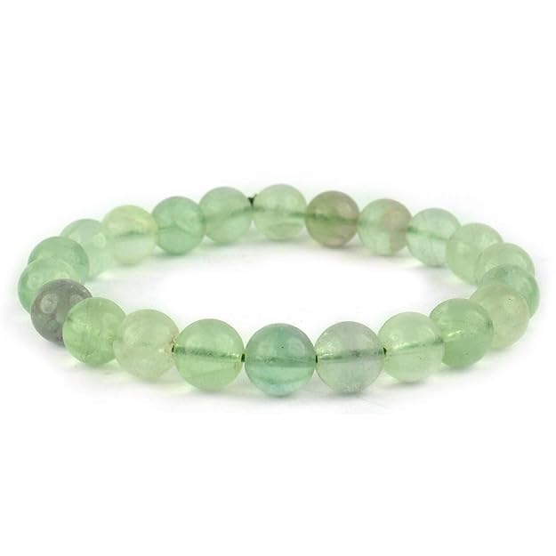 Green Fluorite Gemstone Bracelet